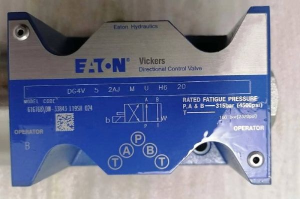 EATON VICKERS方向控制阀DG4V-5-2AJ-M-U-H6-20技术规格及安装